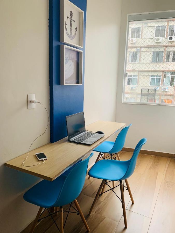 Apartamento Copacabana Qt e Sala a 3 quadras da praia e do Metrô - 250 MB Rio de Janeiro Exterior foto
