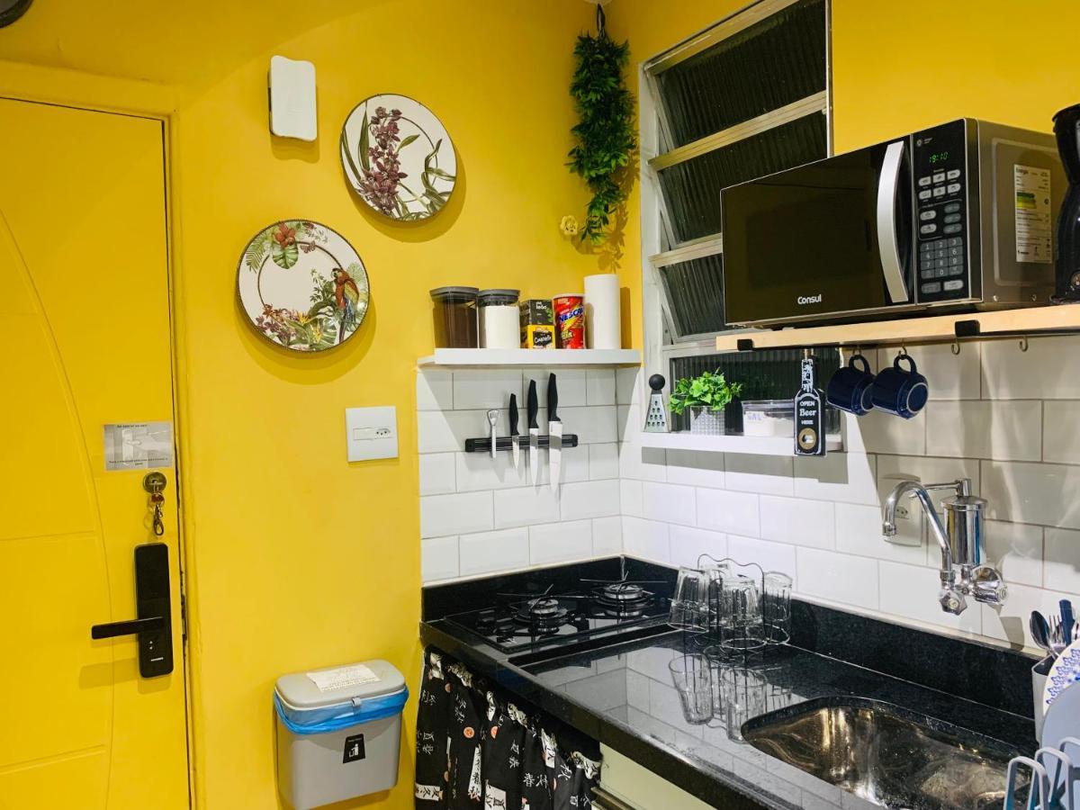 Apartamento Copacabana Qt e Sala a 3 quadras da praia e do Metrô - 250 MB Rio de Janeiro Exterior foto